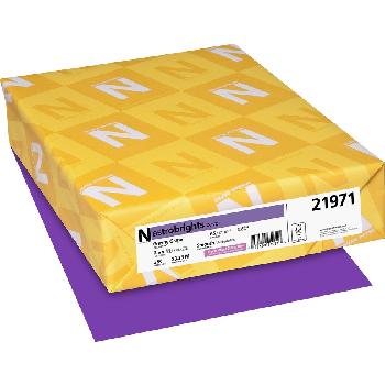 Neenah Paper® Astrobrights™ Gravity Grape 65 lb. Smooth Cover 8.5x11 in. 250 Sheets per Ream